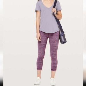 Lululemon Wunder Under Crop HR size 2